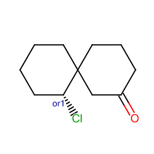 Spiro[5.5]undecan-2-one, 7-chloro-, trans-