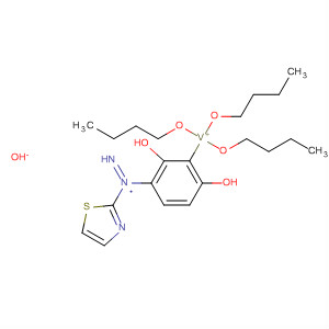 Vanadium(1+), tributoxy[4-(2-thiazolylazo)-1,3-benzenediolato]-