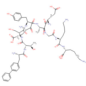 L-Lysine,3-[1,1'-biphenyl]-4-yl-D-alanyl-D-threonyl-D-seryl-D-a-glutamyl-D-tyrosyl-D-a-glutamyl-D-alanylglycyl-L-lysyl-