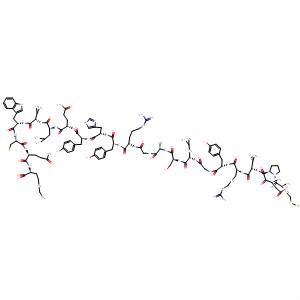 L-Lysine,L-methionyl-L-a-aspartyl-L-prolyl-L-threonyl-L-arginyl-L-tyrosylglycyl-L-leucyl-L-seryl-L-alanylglycyl-L-arginyl-L-tyrosyl-L-histidyl-L-tyrosyl-L-glutaminyl-L-leucyl-L-valyl-L-tryptophyl-L-cysteinyl-L-glutaminyl-