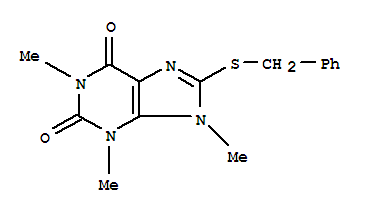 8-(benzylsulfanyl)-1,3,9-trimethyl-3,9-dihydro-1H-purine-2,6-dione