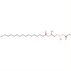 Hexadecanoic acid,1-[[[(acetyloxy)hydroxyphosphinyl]oxy]methyl]-1,2-ethanediyl ester