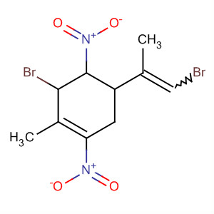 Cyclohexene,3-bromo-5-(2-bromo-1-methylethenyl)-2-methyl-1,4-dinitro-