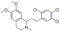 1,2,3,4-Tetrahydro-6,7-dimethoxy-2-methyl-1-(2,4,5-trichlorophenethyl)isoquinoline