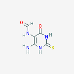 formamide, N-(6-amino-1,2,3,4-tetrahydro-4-oxo-2-thioxo-5-pyrimidinyl)-
