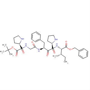 L-Isoleucine,N-[1-[N-[N-[1-[(1,1-dimethylethoxy)carbonyl]-L-prolyl]glycyl]-L-phenylalanyl]-L-prolyl]-, phenylmethyl ester