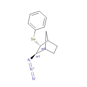 Bicyclo[2.2.1]heptane, 2-azido-3-(phenylseleno)-, (2R,3R)-rel-