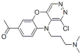 1-[1-Chloro-10-[3-(dimethylamino)propyl]-10H-pyridazino[4,5-b][1,4]benzoxazin-7-yl]ethanone
