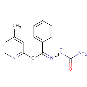 Pyridinium, 4-methyl-, 2-[(aminocarbonyl)hydrazono]-2-phenylethylide