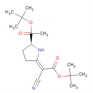 L-Proline, 5-[1-cyano-2-(1,1-dimethylethoxy)-2-oxoethylidene]-1-methyl-,1,1-dimethylethyl ester, (5Z)-