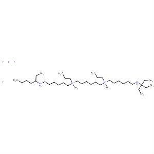1,6-Hexanediaminium,N,N'-bis[6-(diethylpropylammonio)hexyl]-N,N'-dimethyl-N,N'-dipropyl-,tetraiodide