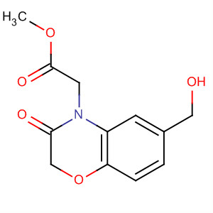 4H-1,4-Benzoxazine-4-acetic acid,2,3-dihydro-6-(hydroxymethyl)-3-oxo-, methyl ester