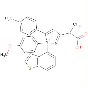 1H-Pyrazole-3-propanoic acid,a-benzo[b]thien-4-yl-1-(4-methoxyphenyl)-5-(4-methylphenyl)-