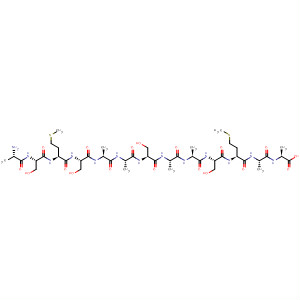 L-Alanine,L-alanyl-L-seryl-L-methionyl-L-seryl-L-alanyl-L-alanyl-L-seryl-L-alanyl-L-alanyl-L-seryl-L-methionyl-L-alanyl-