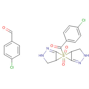 Methanone,[sulfonylbis(4,5-dihydro-1H-pyrazole-4,3-diyl)]bis[(4-chlorophenyl)-