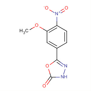1,3,4-Oxadiazol-2(3H)-one, 5-(3-methoxy-4-nitrophenyl)-