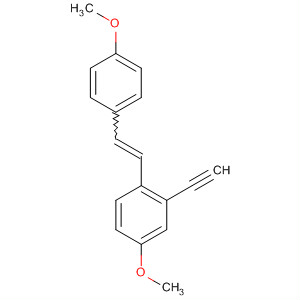 Benzene, 2-ethynyl-4-methoxy-1-[2-(4-methoxyphenyl)ethenyl]-