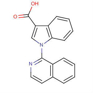 1H-Indole-3-carboxylic acid, 1-(1-isoquinolinyl)-