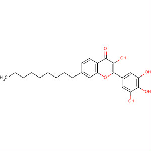 4H-1-Benzopyran-4-one, 3-hydroxy-7-nonyl-2-(3,4,5-trihydroxyphenyl)-