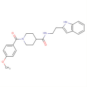 4-Piperidinecarboxamide,N-[2-(1H-indol-2-yl)ethyl]-1-(4-methoxybenzoyl)-