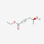 2-Hexynoic acid, 5-hydroxy-, ethyl ester, (5S)-