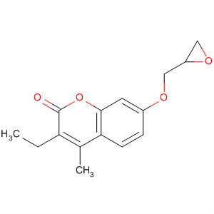 2H-1-Benzopyran-2-one, 3-ethyl-4-methyl-7-(oxiranylmethoxy)-