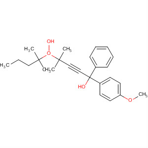 Benzenemethanol,a-[3-[(1,1-dimethylbutyl)dioxy]-3-methyl-1-butynyl]-4-methoxy-a-phenyl-