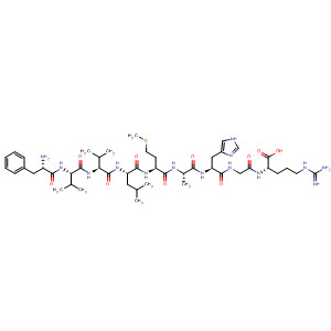 L-Arginine,L-phenylalanyl-L-valyl-L-valyl-L-leucyl-L-methionyl-L-alanyl-L-histidylglycyl-