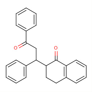 1(2H)-Naphthalenone, 3,4-dihydro-2-(3-oxo-1,3-diphenylpropyl)-