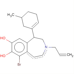 1H-3-Benzazepine-7,8-diol,6-bromo-2,3,4,5-tetrahydro-1-(3-methylphenyl)-3-(2-propenyl)-