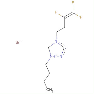 1H-1,2,4-Triazolium, 1-butyl-4-(3,4,4-trifluoro-3-butenyl)-, bromide