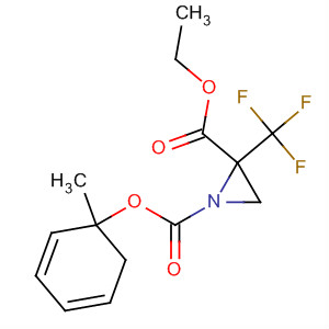 1,2-Aziridinedicarboxylic acid, 2-(trifluoromethyl)-, 1-ethyl2-(phenylmethyl) ester