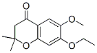 2,2-DIMETHYL-7-ETHOXY-6-METHOXY-4-CHROMANONE