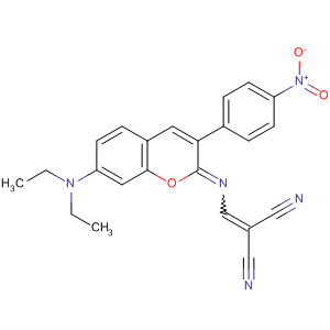 Propanedinitrile,[[[7-(diethylamino)-3-(4-nitrophenyl)-2H-1-benzopyran-2-ylidene]amino]methylene]-