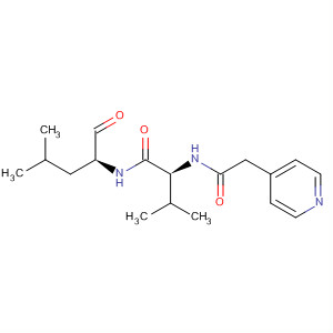 4-Pyridineacetamide,N-[(1S)-1-[[[(1S)-1-formyl-3-methylbutyl]amino]carbonyl]-2-methylpropyl]-