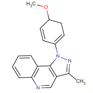 1H-Pyrazolo[4,3-c]quinoline, 4,5-dihydro-1-(4-methoxyphenyl)-3-methyl-
