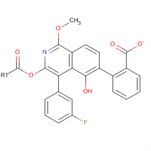 5-Isoquinolinol, 4-(3-fluorophenyl)-1-methoxy-, benzoate (ester)