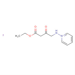 Pyridinium, 1-[(3-ethoxy-1,3-dioxopropyl)methylamino]-, iodide