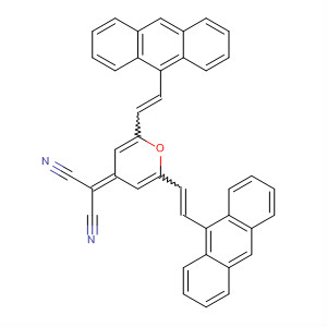 Propanedinitrile, [2,6-bis[2-(9-anthracenyl)ethenyl]-4H-pyran-4-ylidene]-