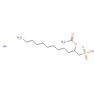 1-Dodecanesulfonic acid, 2-(acetyloxy)-, sodium salt