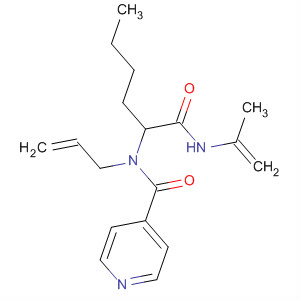 4-Pyridinecarboxamide,N-2-propenyl-N-[1-[(2-propenylamino)carbonyl]pentyl]-