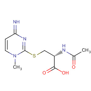 L-Cysteine, N-acetyl-S-(1,4-dihydro-4-imino-1-methyl-2-pyrimidinyl)-
