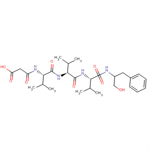 Valinamide,N-(carboxyacetyl)valylvalyl-N-[1-(hydroxymethyl)-2-phenylethyl]-