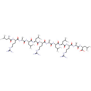 L-Leucine,L-leucyl-L-arginyl-L-alanyl-L-leucyl-L-leucyl-L-arginyl-L-alanyl-L-leucyl-L-leucyl-L-arginyl-L-alanyl-