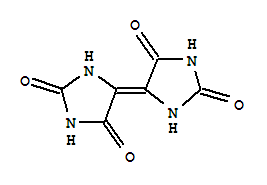 2,4-Imidazolidinedione,5-(2,5-dioxo-4-imidazolidinylidene)- (9CI)