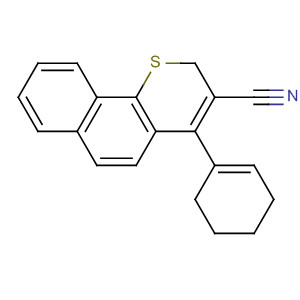 2H-Naphtho[1,2-b]thiopyran-3-carbonitrile, 3,4,5,6-tetrahydro-4-phenyl-