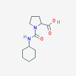 1-(cyclohexyl-carbamoyl)-pyrrolidine-2-carboxylic acid