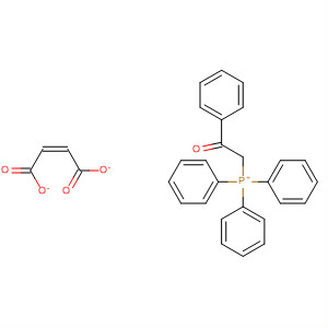 Phosphonium, (2-oxo-2-phenylethyl)triphenyl-, (2Z)-2-butenedioate(1:1)