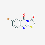 7-bromo-5H-[1,3]thiazolo[2,3-b]quinazoline-3,5(2H)-dione