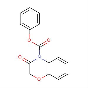 4H-1,4-Benzoxazine-4-carboxylic acid, 2,3-dihydro-3-oxo-, phenyl ester